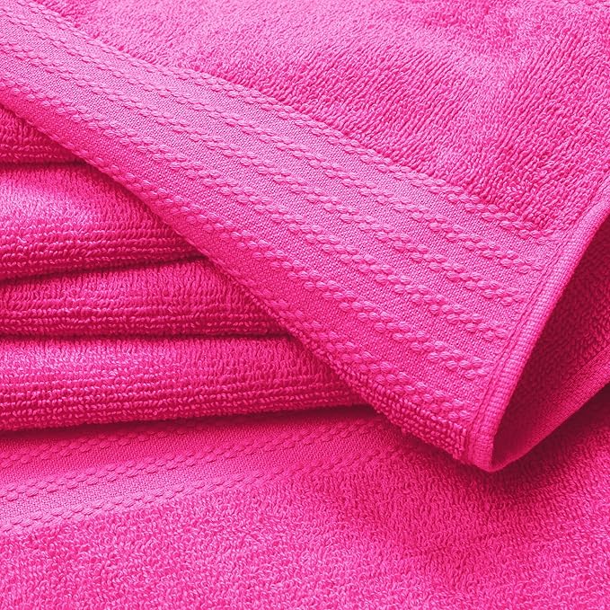 GLAMBURG Ultra Soft 8-Piece Towel Set