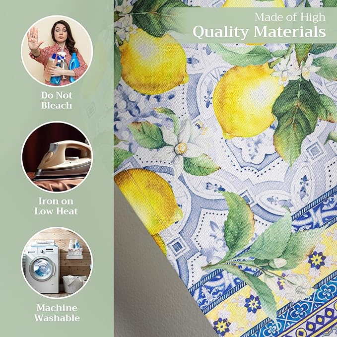 Maison d' Hermine Kitchen Towels Set of 3 100% Cotton 27.50" x 20" Reusable