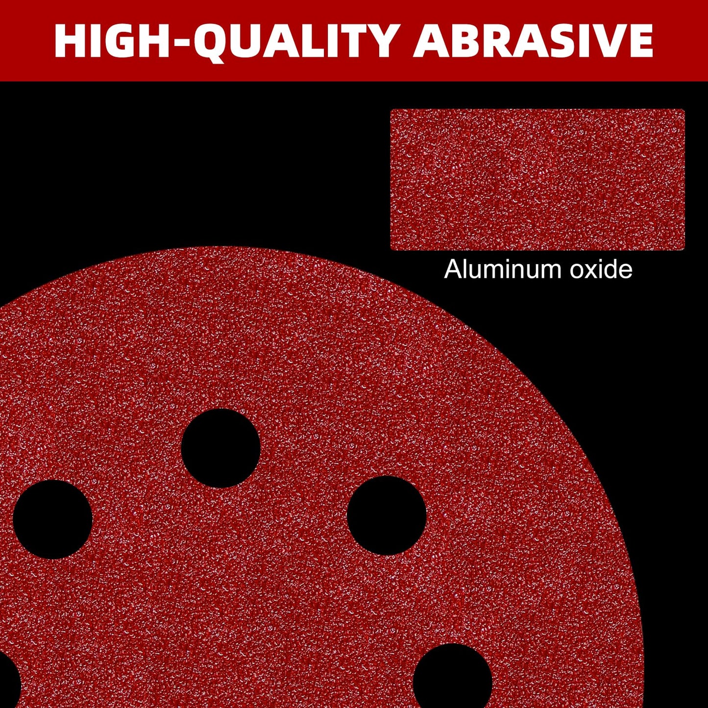 140PCS 125mm Sanding Discs 40/60/80/120/180/240/400 Grit for Random Orbital Sander Hook and Loop Sandpaper Set