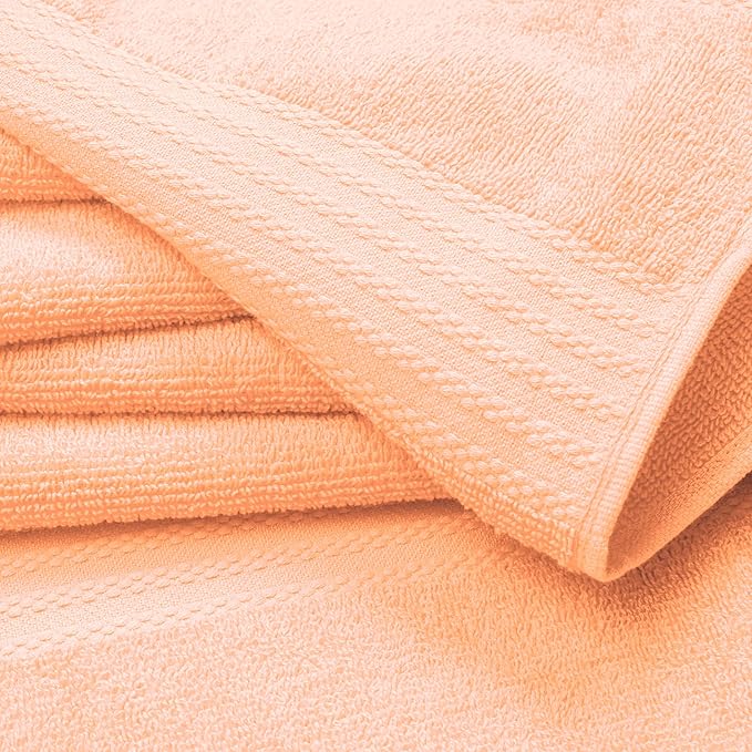GLAMBURG Ultra Soft 8-Piece Towel Set