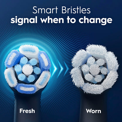 Oral-B iO Series Ultimate Clean Electric Toothbrush Replacement Brush Heads for an Oral-B Electric Toothbrush, 2 count, White