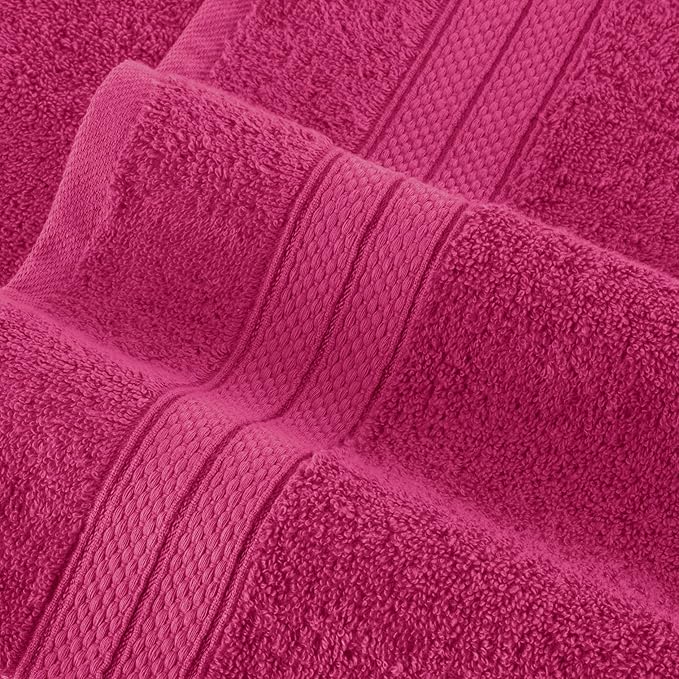 Elegant Comfort Luxury 6-Piece Towel Set, Premium Soft 100% Turkish Cotton
