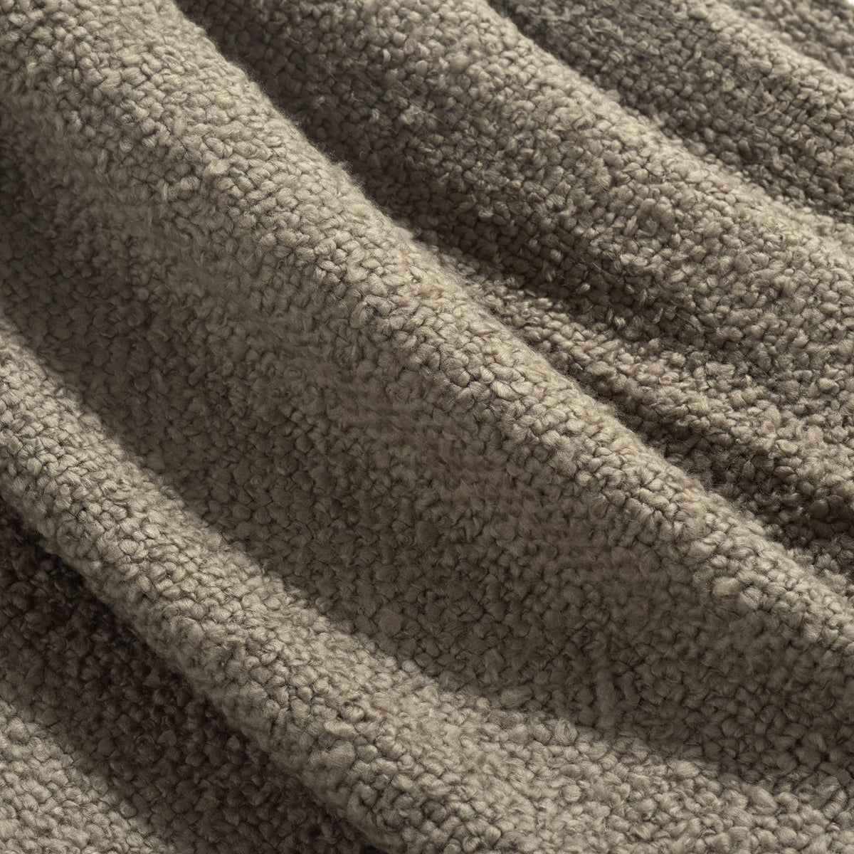 Lush Decor Tulum Boucle Textured Woven Fringed Throw Blanket Single 50" W x 60" L Neutral - Soft Cozy Blanket for Bed, Couch Or Chair - Modern Boho Home Decor