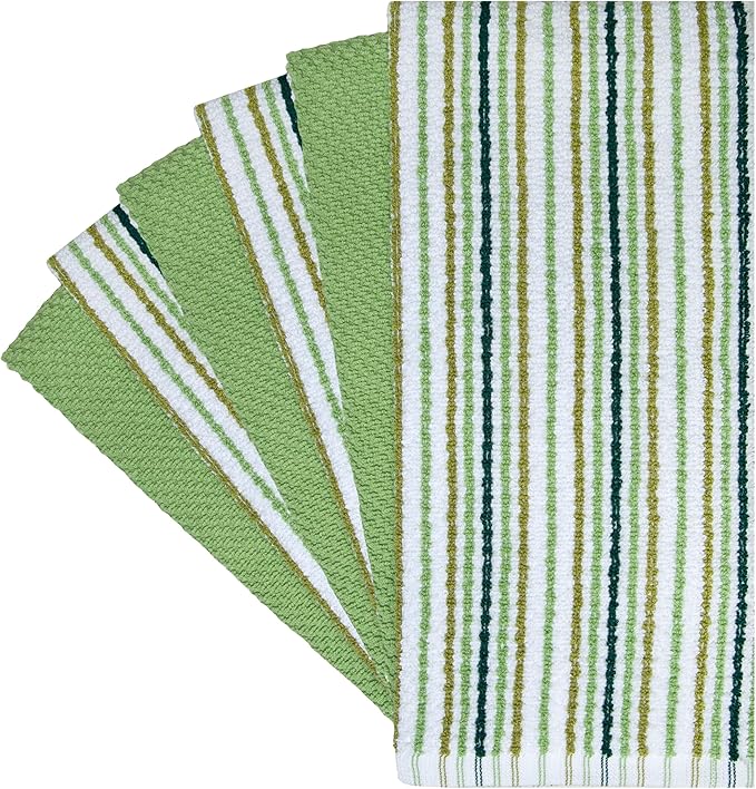 Sage 16'x 26' Cotton Kitchen Towels