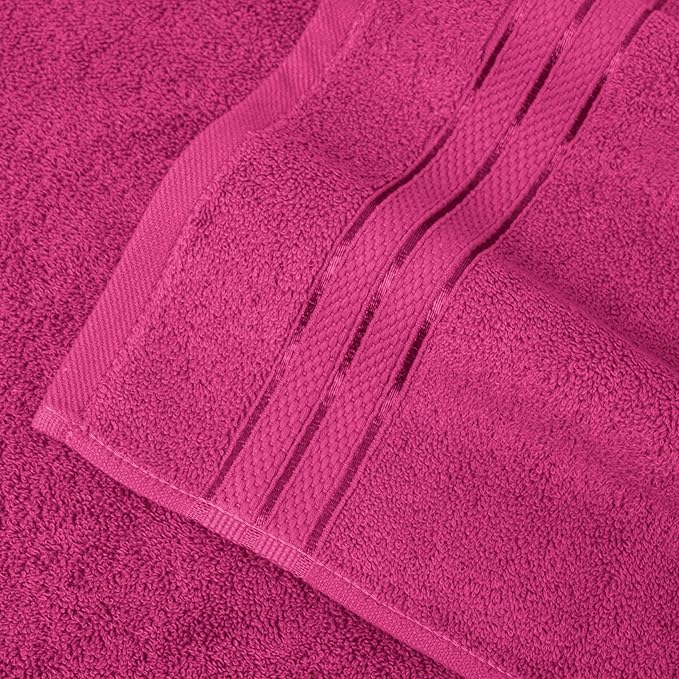 Elegant Comfort Three Line Popcorn Towel Set