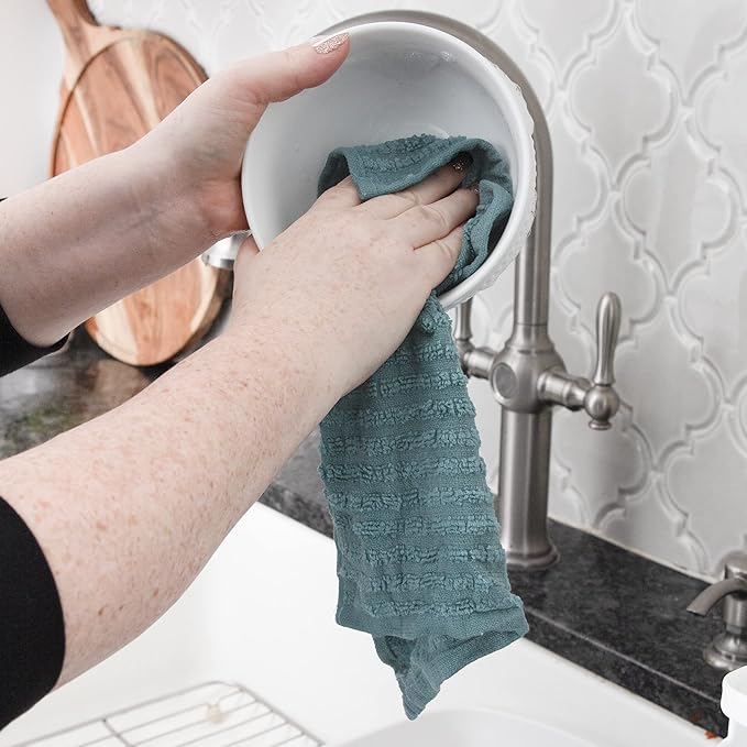 Ritz Royale Collection 100% Combed Terry Cotton, Highly Absorbent, Kitchen Dish