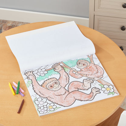 Melissa & Doug Jumbo Coloring Pad (11 x 14 inches) - Animals, 50 Pictures