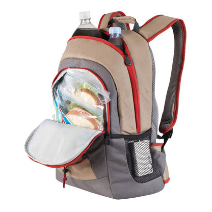Coleman Chiller Series Insulated Portable Soft Cooler Backpack, Leak-Proof 28 Can Capacity Backpack Cooler with Adjustable Straps and Ice Retention