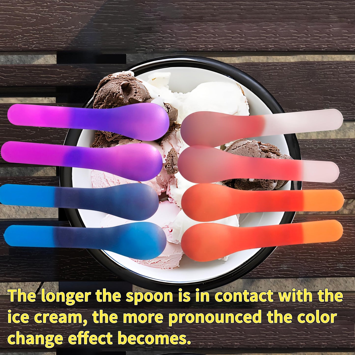 Celebration Spoons Set of 28, 4 Shades, 5-Inch Reusable Utensils for Special Occasions, Weddings, Birthdays, and Gatherings