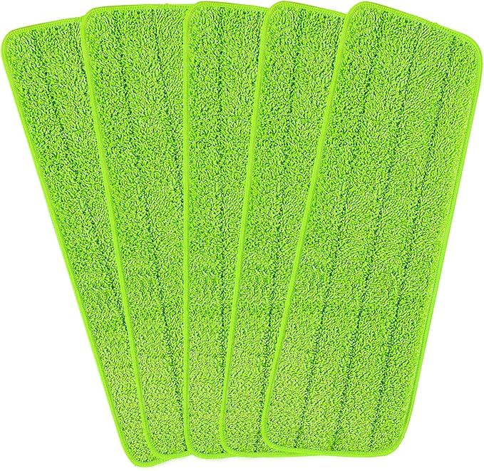 16.5 inch Reusable Mop Pads Microfiber Spray Mop Replacement Heads
