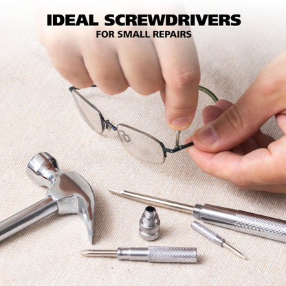 GreatNeck 5-in-1 Hammer, Mothers Day Gifts, Built in Multitool Screwdriver, Chrome Plated to Resist Rust, Tackle Basic Household Tasks, Mothers Day Gifts for Mom