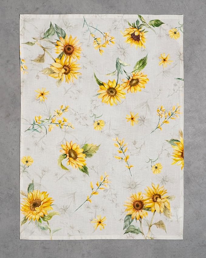 Maison d' Hermine Kitchen Towels Set of 3 100% Cotton 27.50" x 20" Reusable