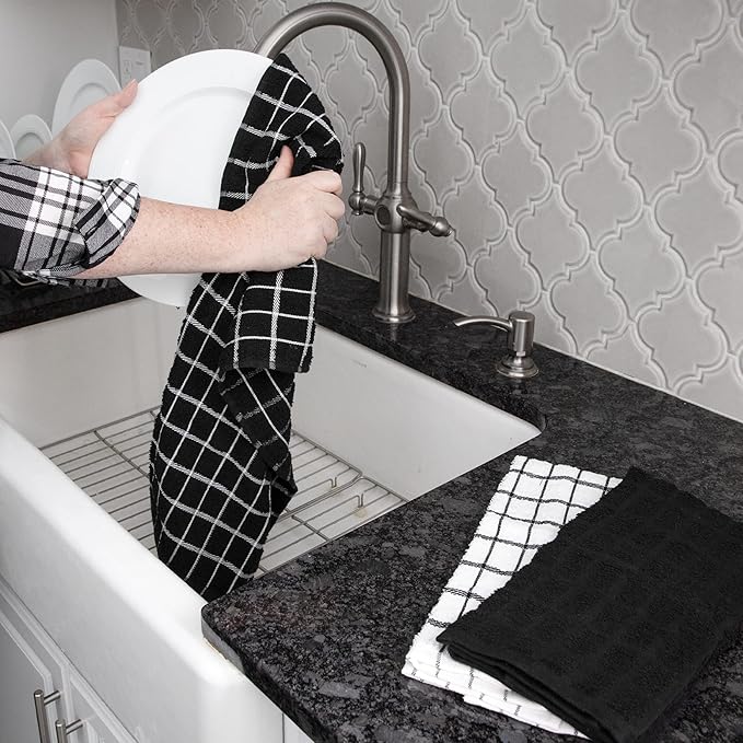 Ritz Premium 3-Pack Kitchen Towel & 6-Pack Dish Cloth Set