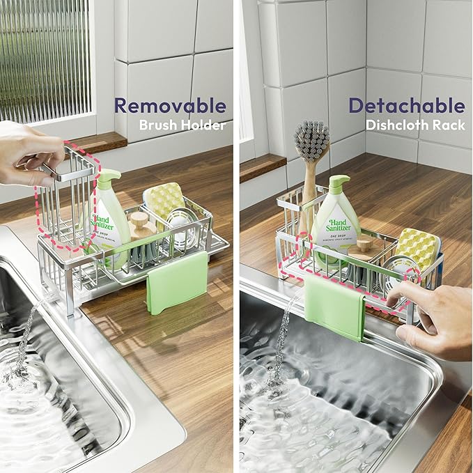SWTYMIKI Sponge Holder for Kitchen Sink