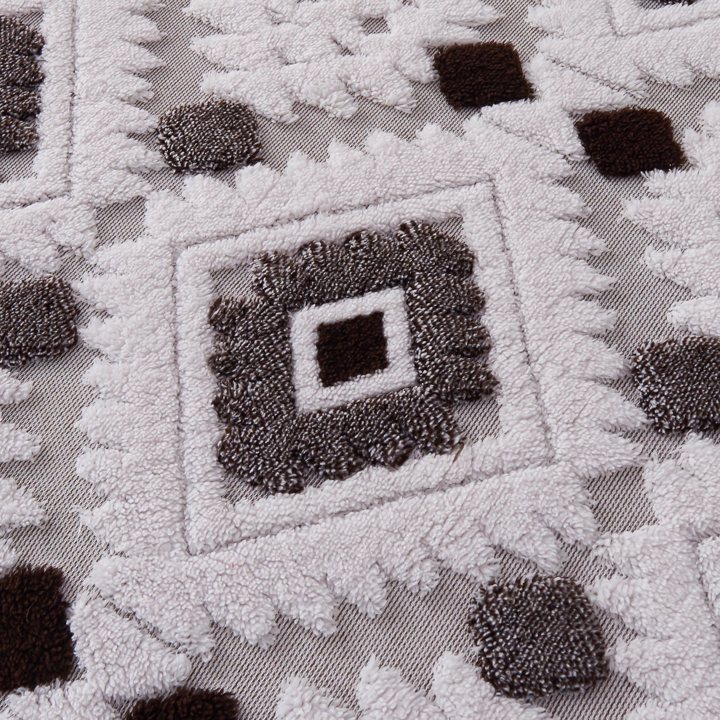 LEVINIS Boho Sherpa Fleece Blanket 80'' × 90'', Ultra Soft Aztec Queen Blanket for All Season, Plush, Cozy, Bohemian Throw Blankets for Bed/Couch/Sofa/Office/Camping, Dark Coffee