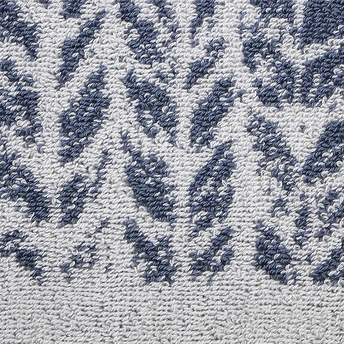 SKL Home Distressed Leaves 100% Turkish Cotton Premium 2-Piece Hand Towel Set