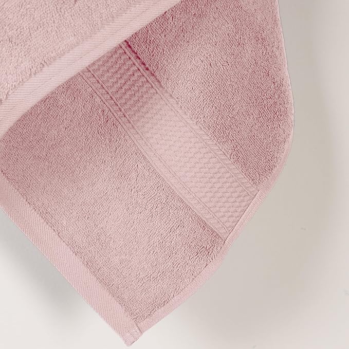 SUPERIOR Egyptian Cotton Pile Bath Towel Set of 2, Ultra Soft Luxury Towels