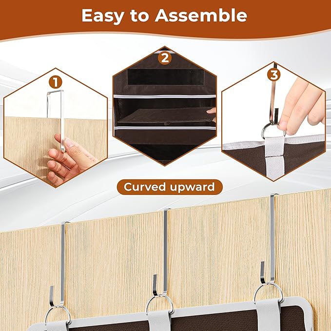 5-Tier Over The Door Storage Organizer