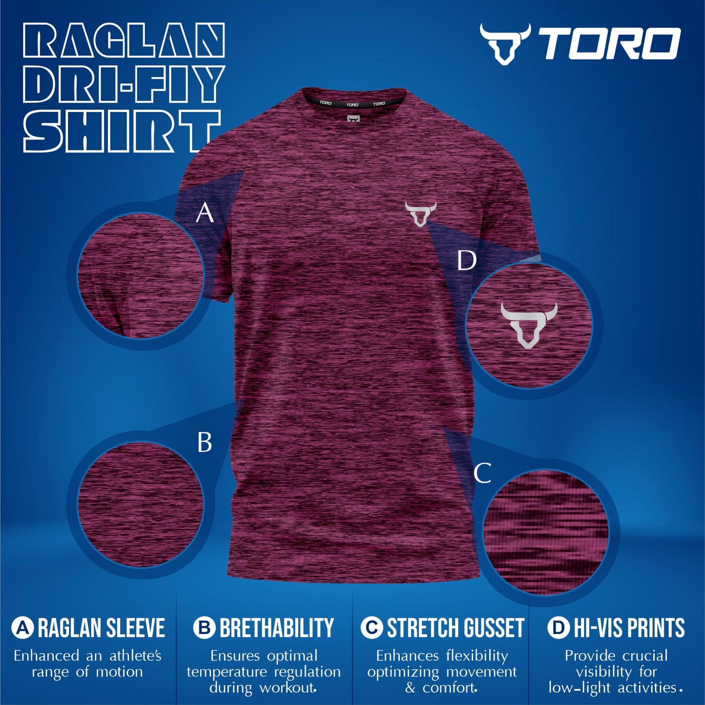 Pack of 3 Mens Workout Short Sleeve T-Shirts Athletic Fit Fast Drying Moisture Wicking Sports Style T-Shirts