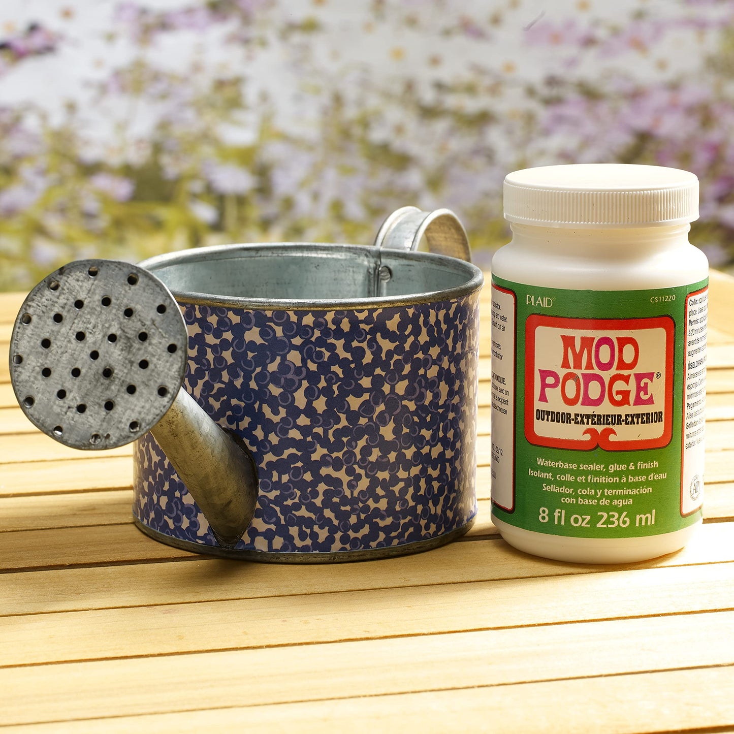 Mod Podge, Water-based Sealer, Glue and Finish, Indoor and Outdoor Safe Formula, CS11220, Clear Finish, 236 ml Bottle