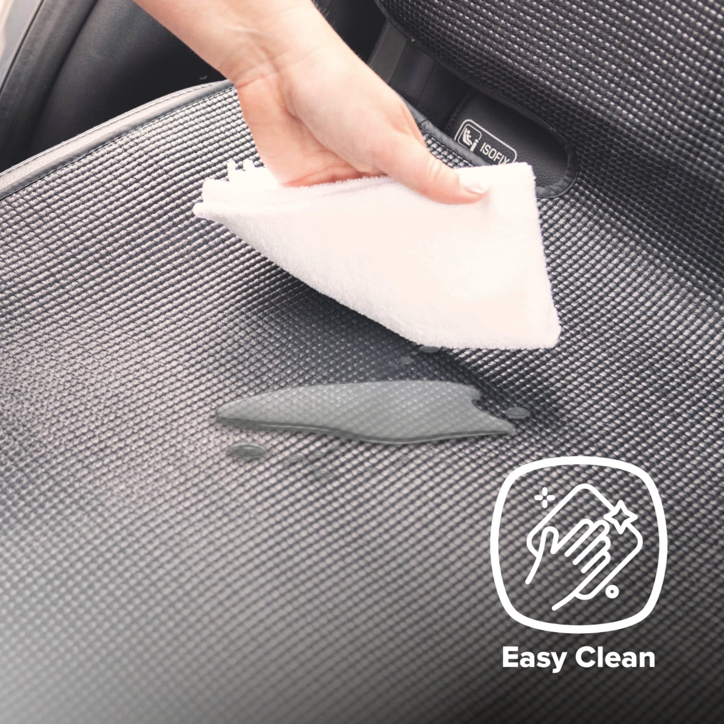 Diono Grip It, Vehicle Seat Protector, Black,1 Count (Pack of 1)