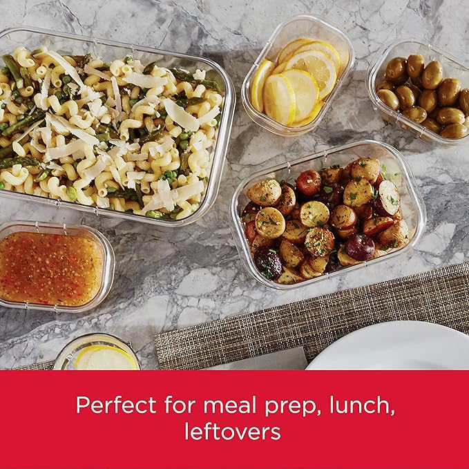 Rubbermaid Brilliance BPA-Free 3 Set Food Storage Containers