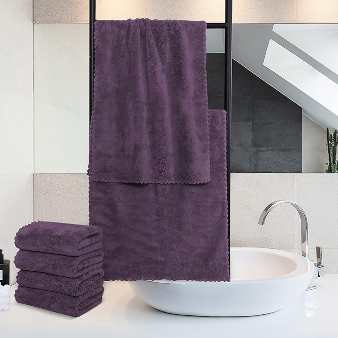 MOONQUEEN 6 Pack Premium Hand Towels
