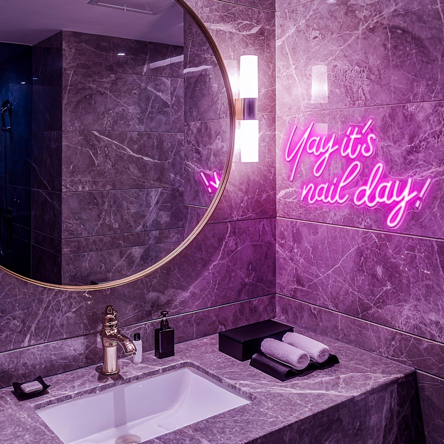 You're Like Really Pretty Neon Sign, Pink Neon Sign for Wall Decor | You're Like Really Pretty Sign for Girls Bedroom, Party, Salon - Best Gifts for Birthday, Christmas