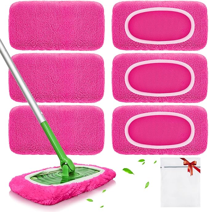 Reusable Mop Pads fit Swiffer Sweeper Mop