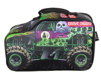 Monster Jam Grave Digger Truck Shaped Insulated Big Large Work Lunch Box Bag