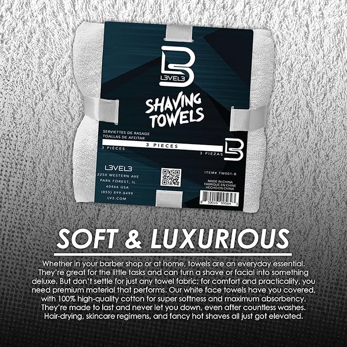 Level 3 Face Towels