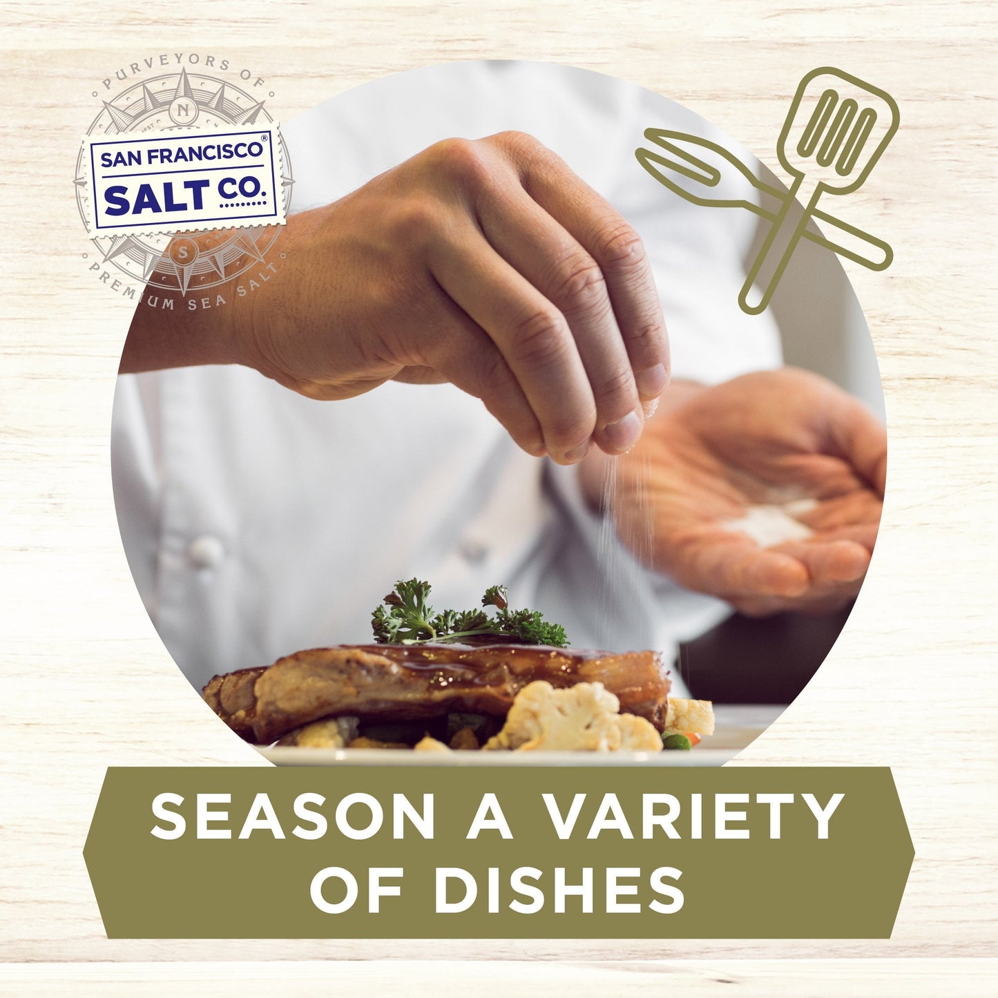French Grey Sea Salt 2 lb Bag – Coarse Grain (Sel Gris) from Guérande France – All-Natural, Kosher Gourmet Sea Salt for Cooking, Seasoning & Grilling