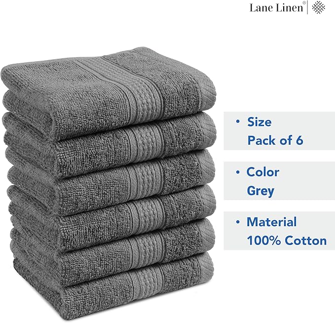 Grey Hand Towels for Bathroom