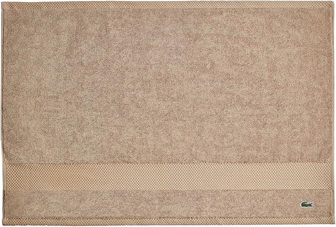 Lacoste Heritage 100% Supima Cotton Tub Mat, Premium Super Soft Bath Towel