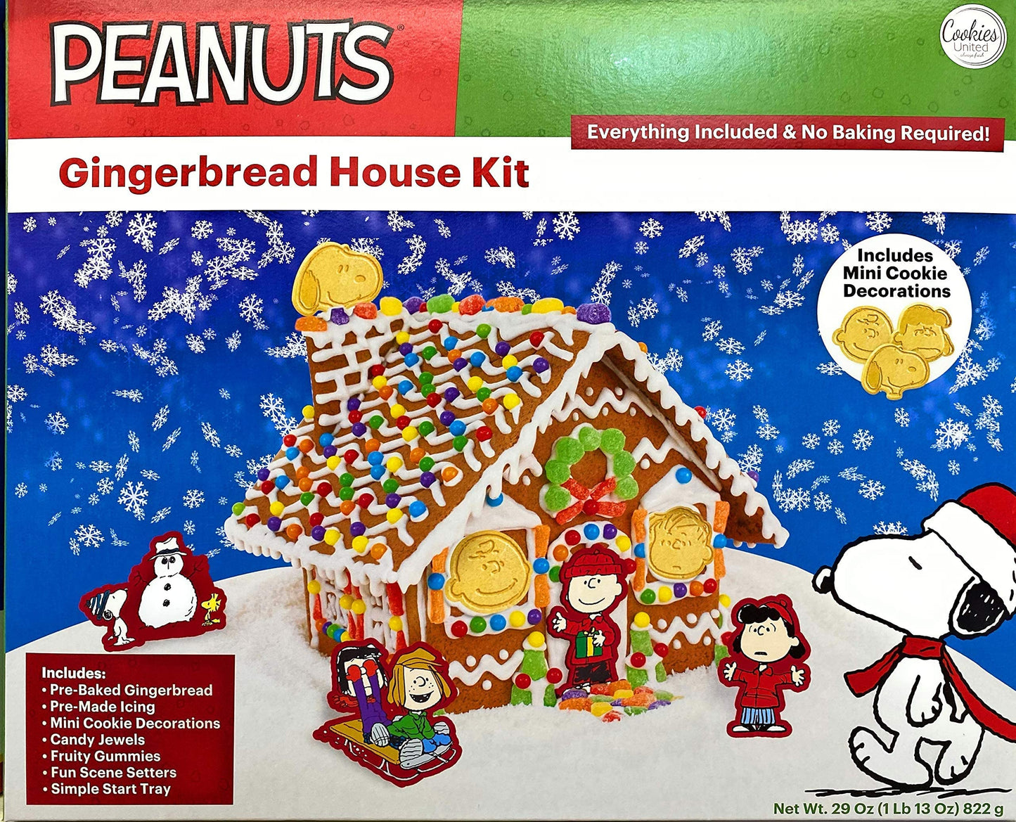 Peanuts Gingerbread House Kit