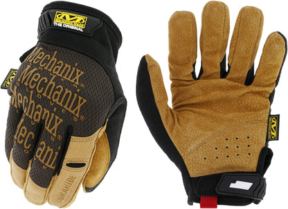 Mechanix Wear - Leather Original Gloves (Large, Brown/Black)