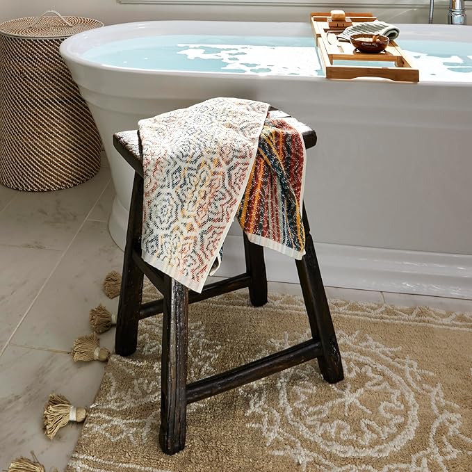SKL Home Rhapsody 2 Bath, 2 Hand Towel Set