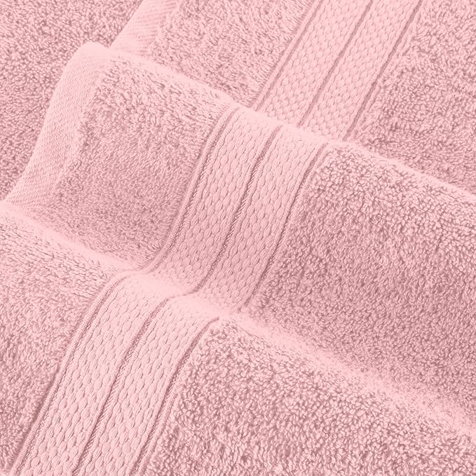 Elegant Comfort Luxury 6-Piece Towel Set, Premium Soft 100% Turkish Cotton