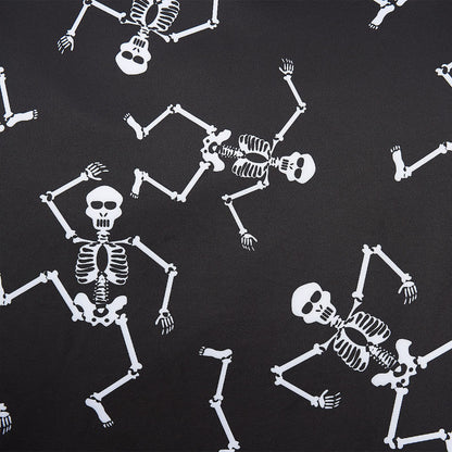RAISEVERN Men Skull Jogger Pants Funny Halloween Skeleton Sweatpants 3D Bone Printed Tracksuit Black Track Pants Cool Sportswear Jogging Trousers with Drawstring Pockets
