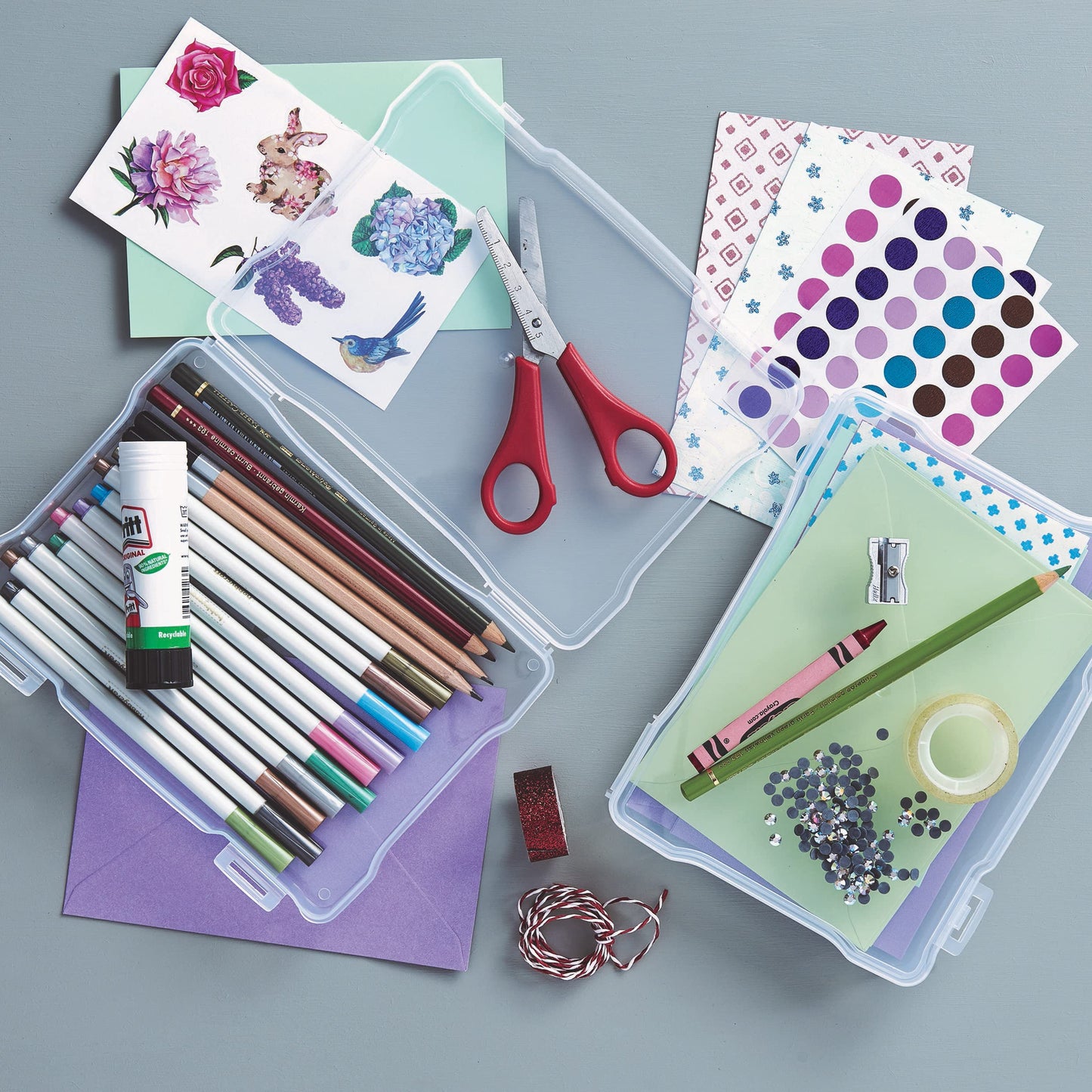 Burwells Jumbo Photo Storage Box Set – Photograph Organiser Craft Case, 16 6x4 Inner Photo Keeper Cases. Holds and Protects up to 1600 Photos