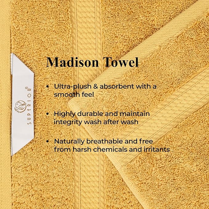 Superior Egyptian Cotton Pile Bath Towels, Ultra Soft Luxury Towel, Thick Plush