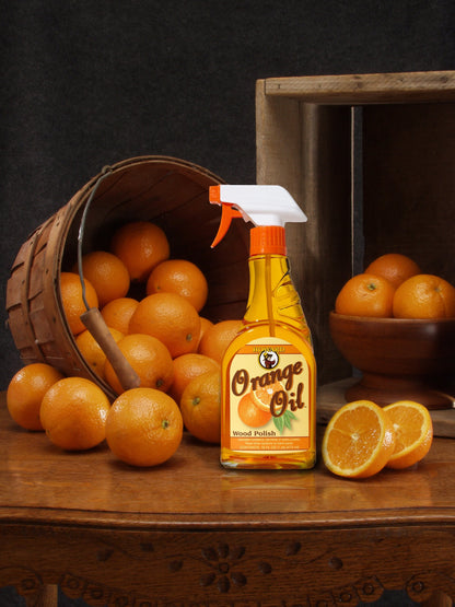 Howard ORS016 473 ml/16 oz Orange Oil Wood Polish Trigger Furniture Spray Cleaner