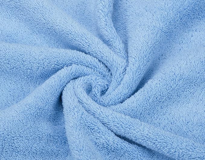 American Soft Linen Luxury 6 Piece Towel Set, 2 Bath Towels 2 Hand Towel 2