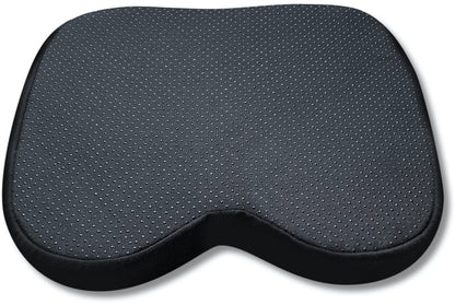 2K Fit Rowing Machine Seat Cushion (Model 1) for The Concept 2 Rowing Machine with Medium Thickness Dual Density Memory Foam, Washable Cover for Indoor Erg, Concept 2 Rower, Water Rower Seat Pad