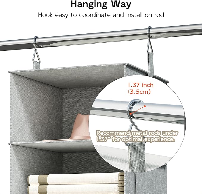 Vailando 6-Tier Hanging Shelves
