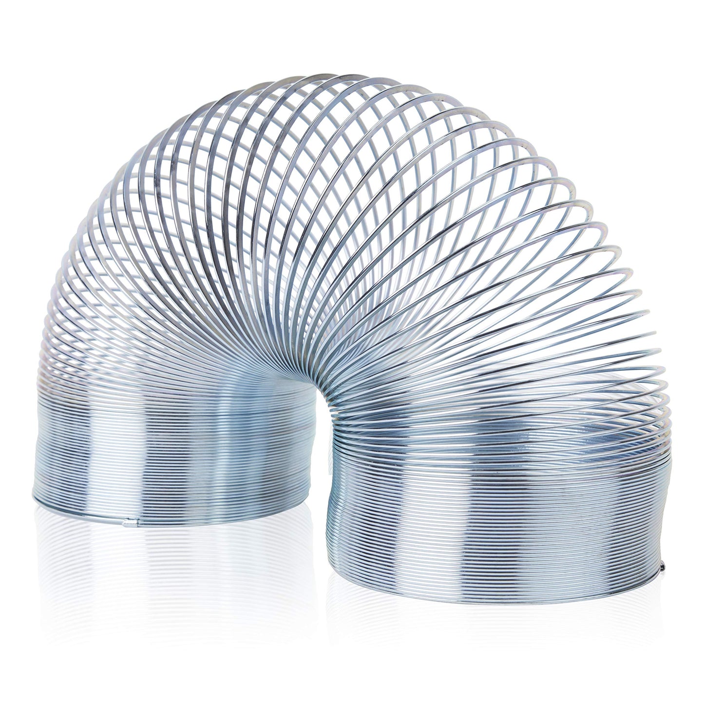 WOW! STUFF Super-Size Metal Spring Toy – Giant Stretchy Slinky for Kids and Adults – Classic Sensory STEM Toy, Performs Tricks, Walks Downstairs, Robust and Durable, Fun for All Ages 5+