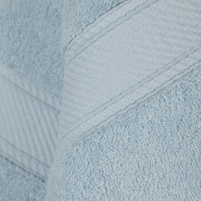 SUPERIOR Egyptian Cotton Pile Bath Towel Set of 2, Ultra Soft Luxury Towels