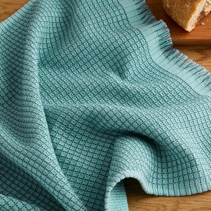KitchenAid Gourmet Series Gridlines Kitchen Towels 3-Pack Set, 100% Cotton