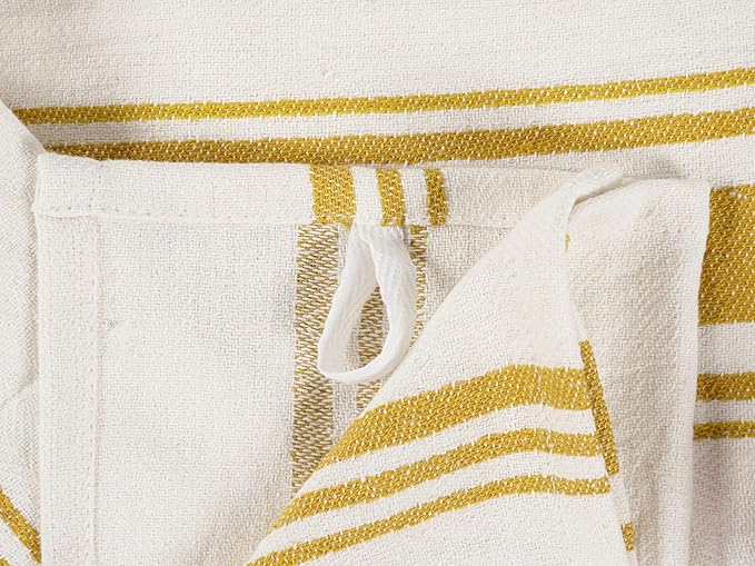 KAF Home Assorted Flat Kitchen Towels | 100% Cotton
