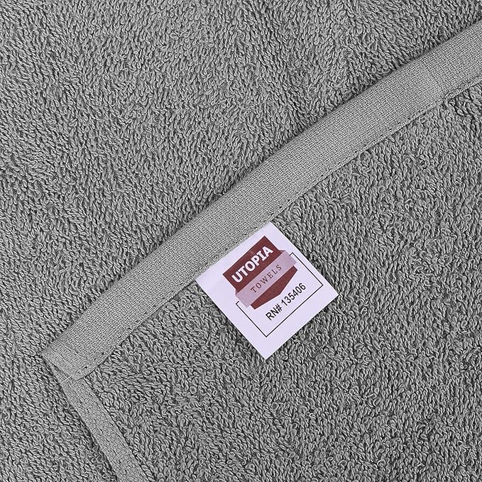 Utopia Towels Kitchen Bar Mops, 16 by 19 Inches, 100% Cotton Super Absorbent